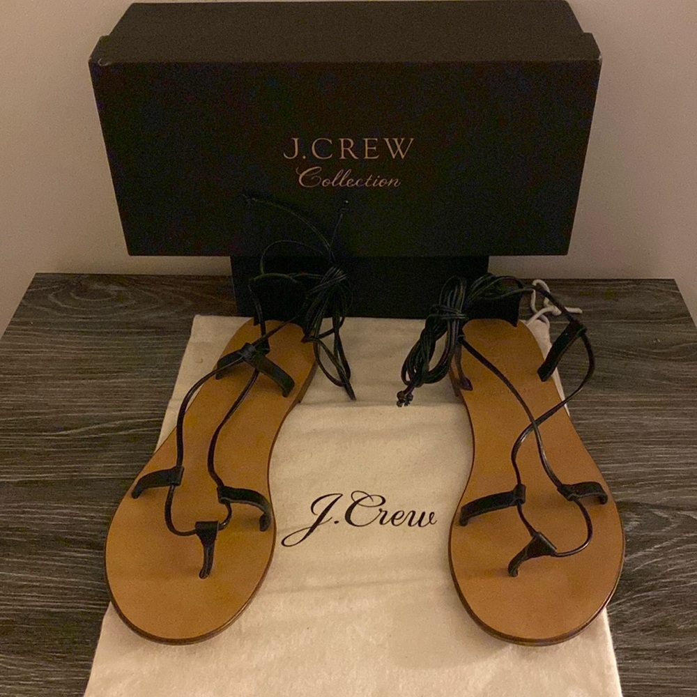 New J Crew women’s gladiator sandals ASO Meghan Markle - Picture 2 of 8